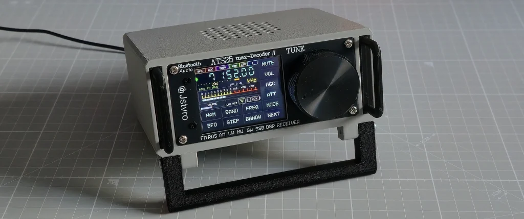 ATS Max Decoder II SDR Empfänger von Vorn links