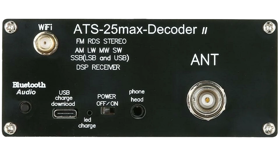 ATS25 von hinten, Rückseite Anschlüsse