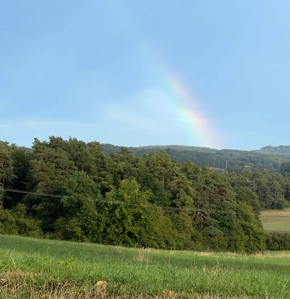 Regenbogen bei Aktivierung POTA