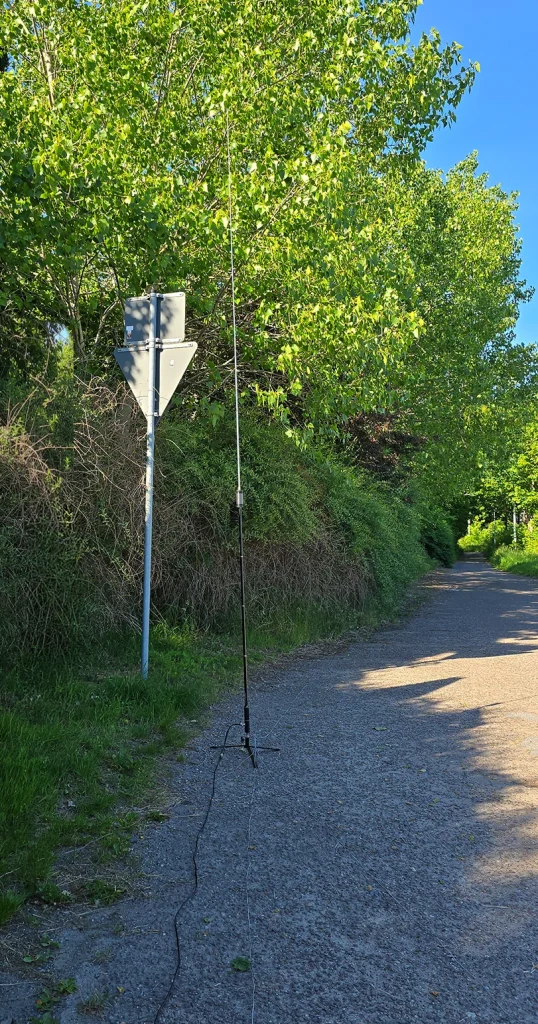JPC-12 Antenne in der Nähe des Rügendamm bei Stralsund