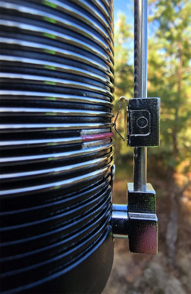Deteilaufnahme JPC12 Vertikalantenne