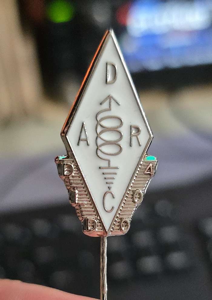 DLD400 Silber Nadel DG4KAI