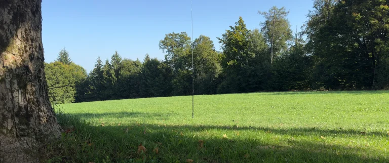 JPC12 Vertikalantenne Sota Aktivierung auf dem Fahrenberg
