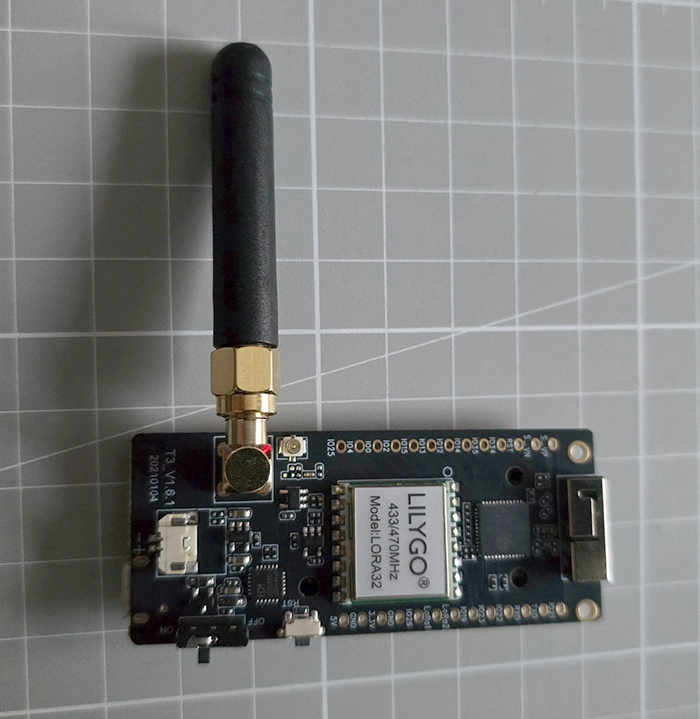 Lillygo T3 Board linke Seite