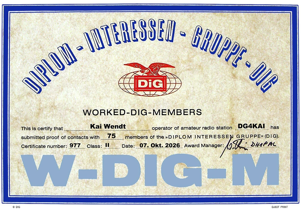 w-dig-m diplom stufe 2 dg4kai