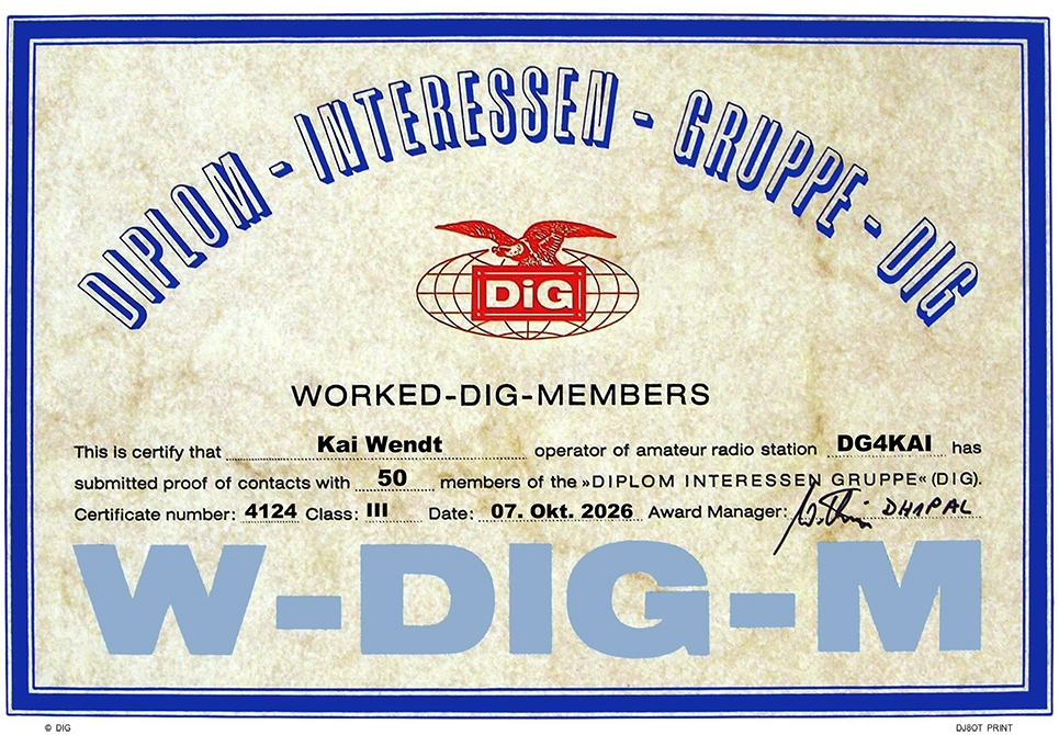 w-dig-m diplom dg4kai stufe 3