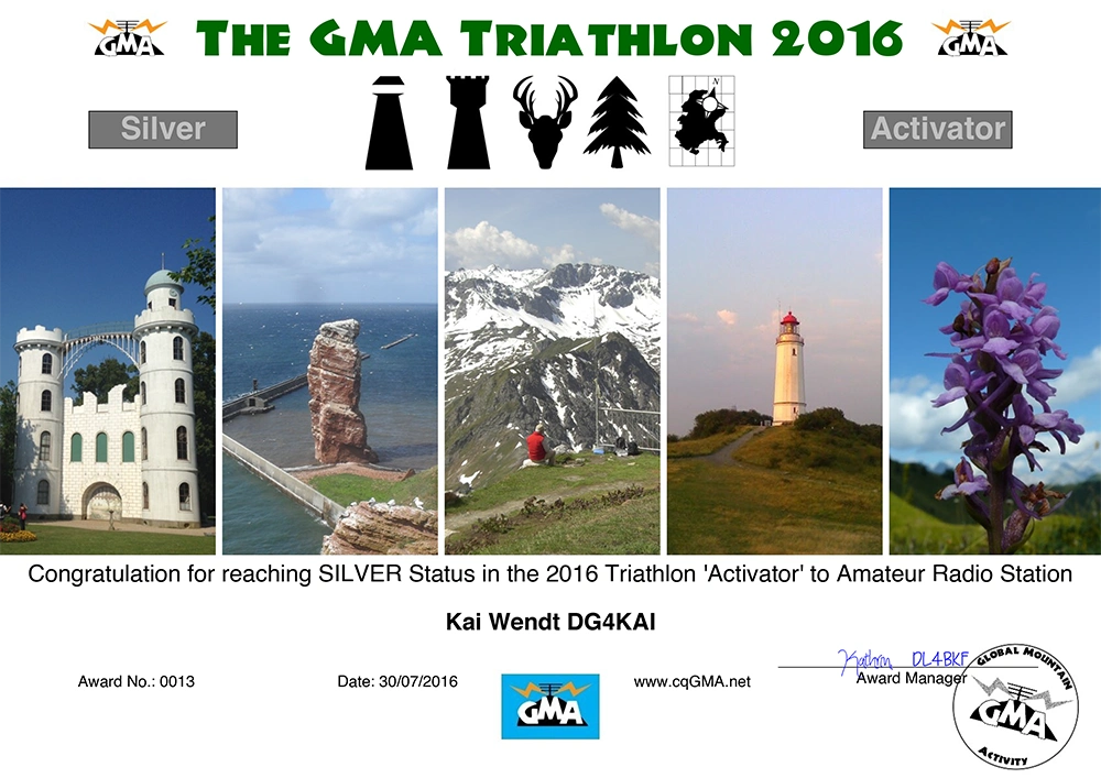 GMA Triathlon 2016 silber DG4KAI